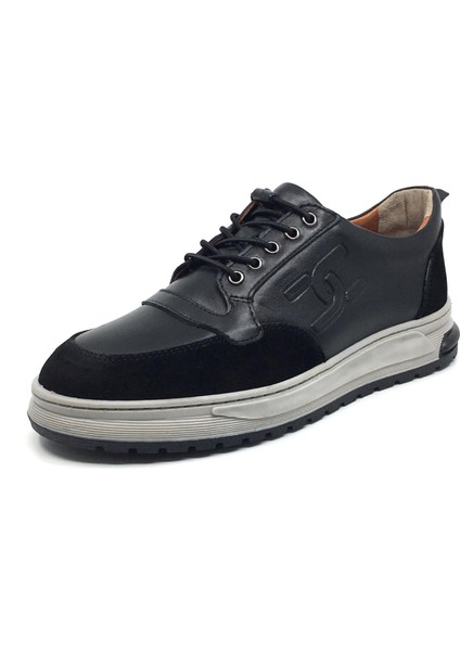 Goldbrand Deri Erkek Kışlık Rahat Günlük Casual Akıllı Bağcıklı Spor Ayakkabı 40-44