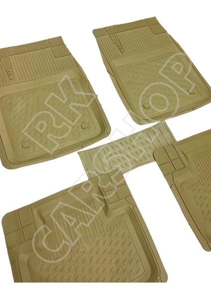 Üniversal Kokusuz Pvc Otomobil Paspası - Bej fırsatları