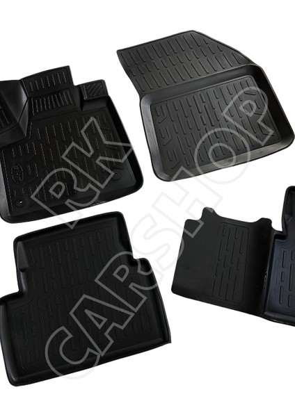 Peugeot 5008 2017 ve Üstü Araca Özel Havuzlu 3D Paspas fiyatları