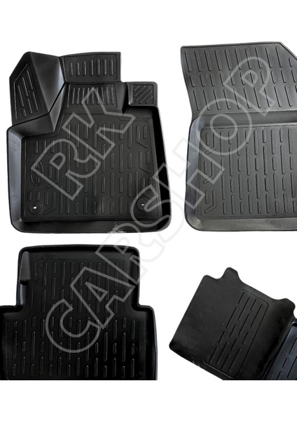 Peugeot 5008 2017 ve Üstü Araca Özel Havuzlu 3D Paspas modelleri