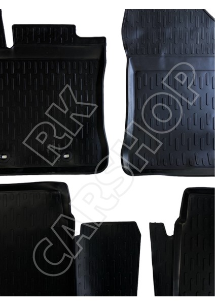 Toyota Prius 2010-2017 Araca Özel Havuzlu 3D Paspas