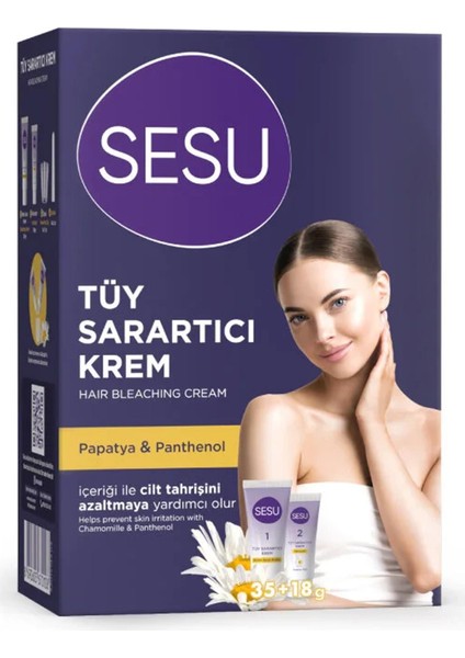 Tüy Sarartıcı Krem 35 gr + 18 gr