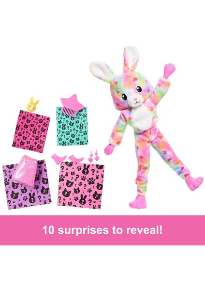 Cutie Reveal Barbie Rüya Renkler Serisi - Bunny HRK38