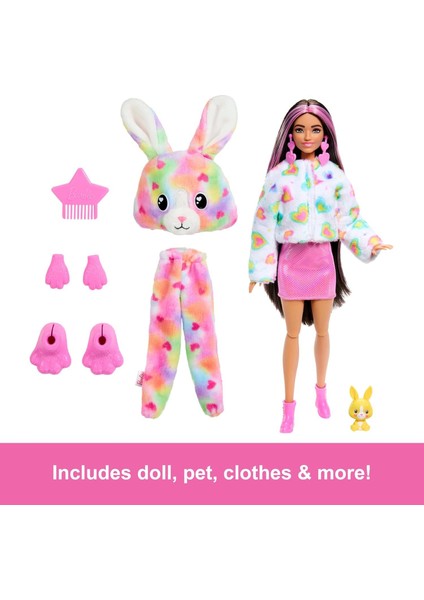 Cutie Reveal Barbie Rüya Renkler Serisi - Bunny HRK38