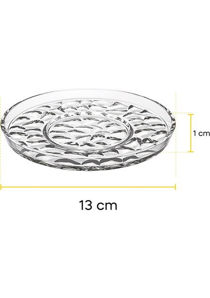 Ringo Line Lüster 6'lı 13CM Çay Tabağı indirimleri
