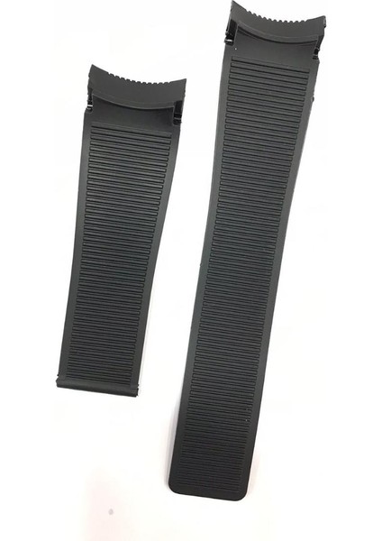Tag Heuer Sls Mercedes Uyumlu Siyah Silikon Saat Kordonu Kayışı 24X20MM modelleri