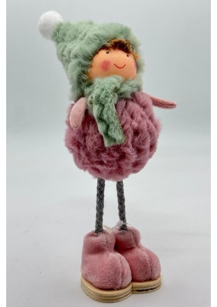 Yılbaşı Çam Ağacı Süsü Dilek Perisi Pembe 20 Cm