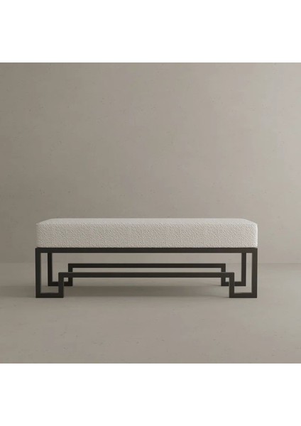 Bej Bench Puf
