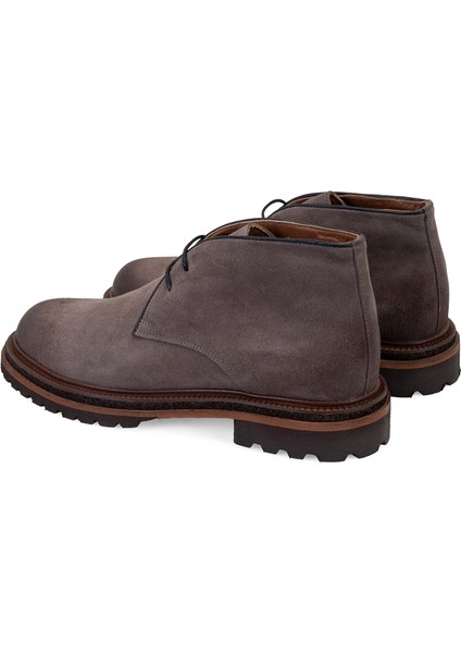 Callien Gri Erkek Bağcıklı Deri Bot fırsatları