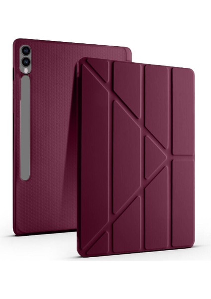 Samsung Galaxy Tab S10 Plus X820 12.4 Inç Katlanabilir Kalemlikli Standlı Akıllı Kılıf