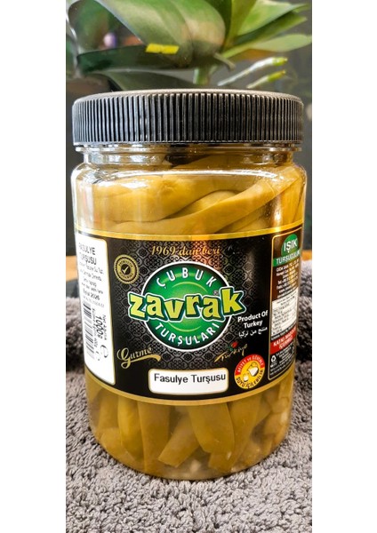 Zavrak Naturel Fasülye Turşusu (1 Kg.)