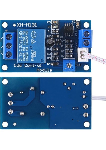 Devre Dünyası XH-M131 Ldr Işık Kontrollü Gece-Gündüz Algılayıcı Röle Modülü Dc 5V