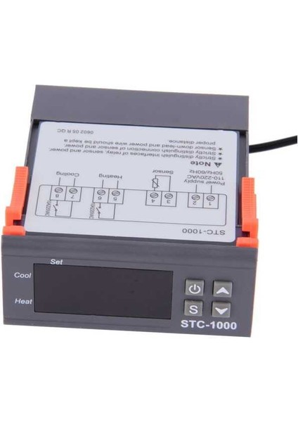 STC-1000 220V Ac 10A Ekranlı Sıcaklık Kontrol Modülü