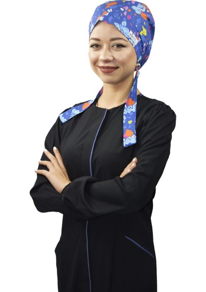 Tesettür Butterfly Kelebek Doktor Hemşire Hastane Aşçı Tesettür Cerrahi Bone