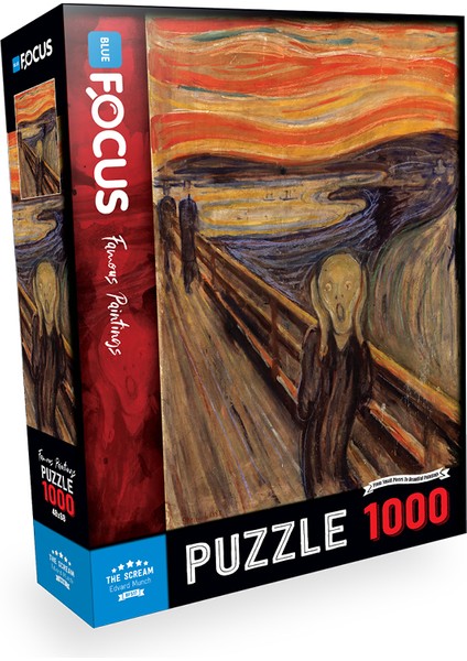 1000 Parça Puzzle - The Scream (Çığlık)