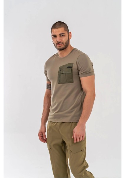 Combat Tshirt Yazlık Cepli Model - 811
