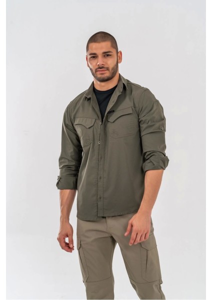 Combat Tactical Koruma Gömlek Haki - 428