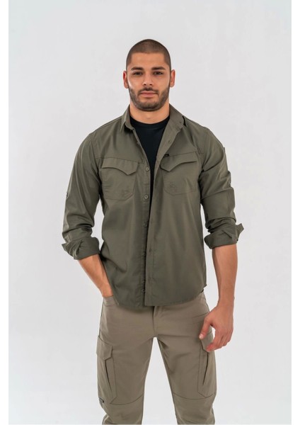 Combat Tactical Koruma Gömlek Haki - 428