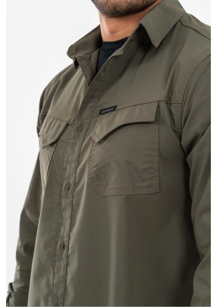 Combat Tactical Koruma Gömlek Haki - 428