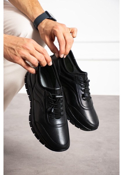 Erkek Deri Kışlık Casual Ayakkabı Kauçuk Taban Yumuşak Günlük Deri Ayakkabı indirimleri