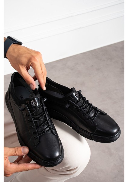 Erkek Deri Kışlık Kauçuk Taban Casual Ayakkabı Anatomik Hafif Taban Ayakkabı modelleri