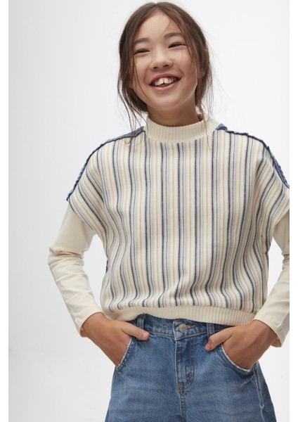 Kız Sweatşhirt 24KNK37801