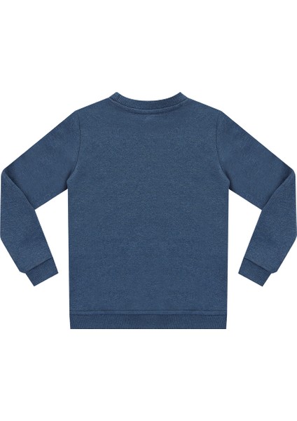 Uzay Kaşifi Erkek Çocuk Indigo Sweatshirt fırsatları