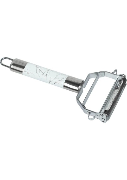 Granit Desenli Pratik Paslanmaz Çelik Turbo Jülyen Meyve Sebze Soyucu Mükemmel Keskinlik modelleri