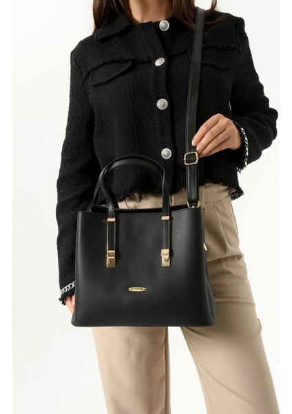 Kadın Uzun Askılı 4 Bölmeli Sade ve Şık El ve Omuz Çantası LIFONBAG1324 fiyatları