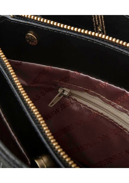 Kadın Uzun Askılı 4 Bölmeli Sade ve Şık El ve Omuz Çantası LIFONBAG1324 indirimleri