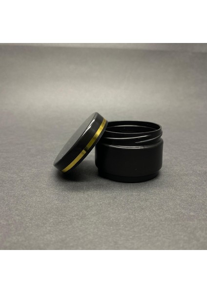 25 ml Kapaklı Siyah Gold Yaldızlı Krem Kavanozu x 10 Adet fiyatları