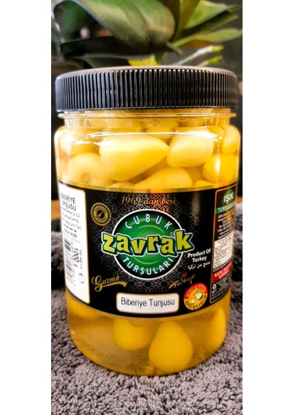 Zavrak Naturel Biberiye Turşusu (1 kg.)