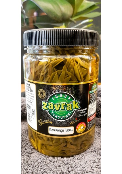 Zavrak Naturel Kaya Koruğu Turşusu (1 kg.)