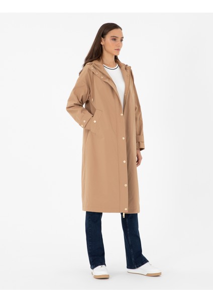 Pierre Cardin Kadın Camel Trençkot 50290318-VR015