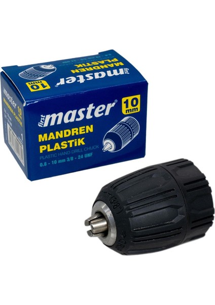530250 Anahtarsız Plastik Mandren 0.8-10MM 3/8" - 24 Unf