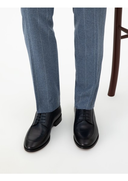 Erkek Lacivert %100 Deri Klasik Ayakkabı 50295849-VR033