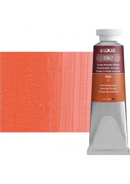 1862 37ML Yağlı Boya Seri:2 NO:0029 Kadmium Orange