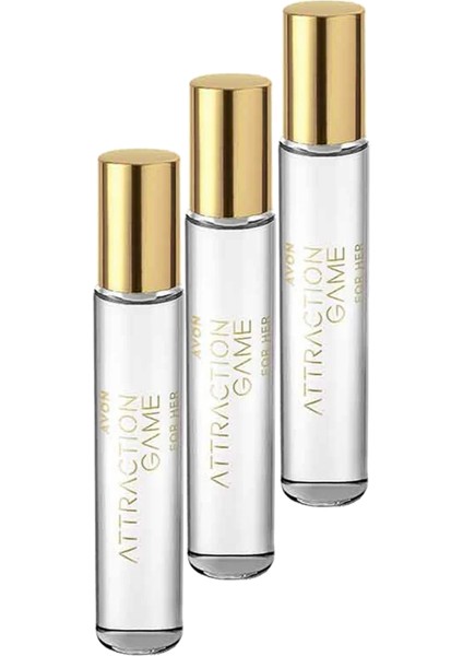 Attraction Game Kadın Parfüm EDP Üçlü Set 10 ml