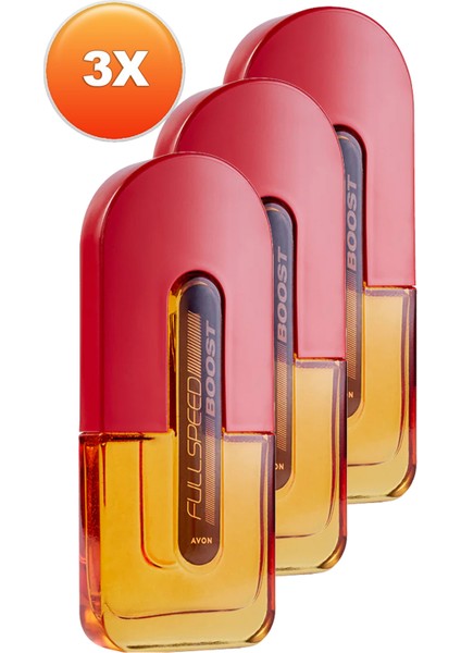 Full Speed Boost Erkek Parfüm EDT Üçlü Set 75 ml fiyatları