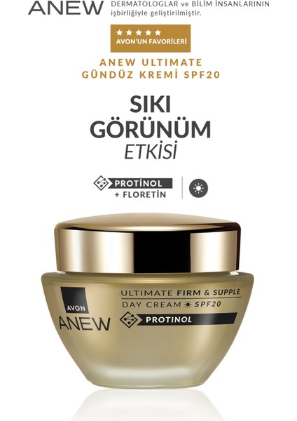 Anew Ultimate Firm & Supple Üç Parça Yüz Bakım Paketi