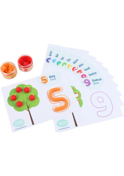 Play Dough Oyun Hamuru 2'li Rakamları Öğreniyoruz Seti 2*150GR
