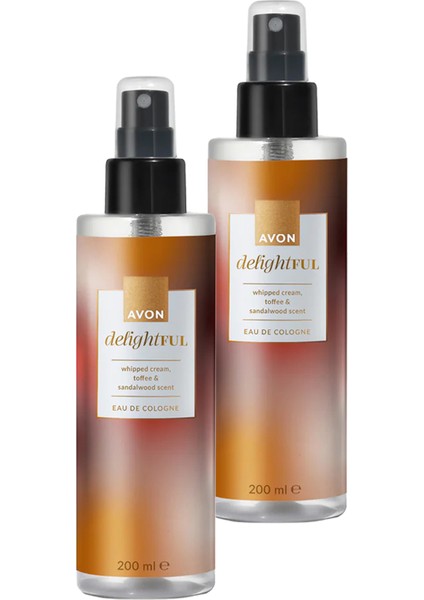 Delightful Toffee Kolonya Edc 200 ml x 2 adet