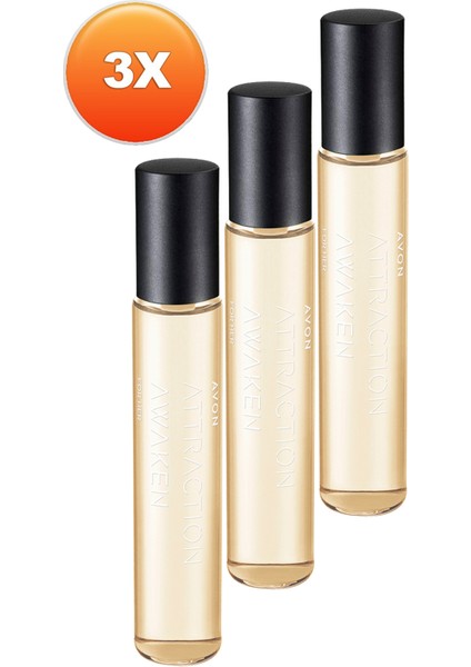 Attraction Awaken Kadın Parfüm EDP Üçlü Set 10 ml fiyatları