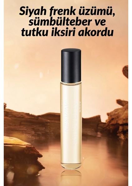 Attraction Awaken Kadın Parfüm EDP Üçlü Set 10 ml modelleri