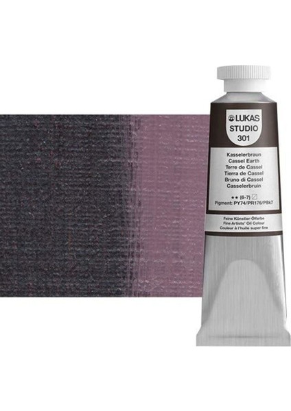 Studio 37ML Yağlı Boya NO:0301 Cassel Kahverengi