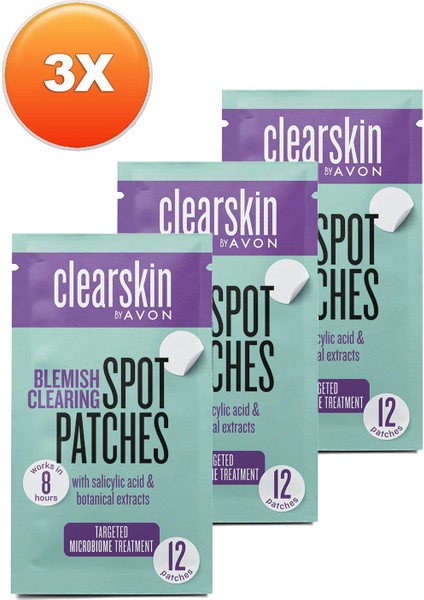 Clearskin Blemish Temizleyici Bantlar Üçlü Set