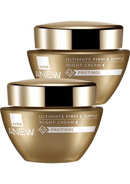 Anew Ultimate Firm & Supple Gece Kremi 50 ml. Ikili Set