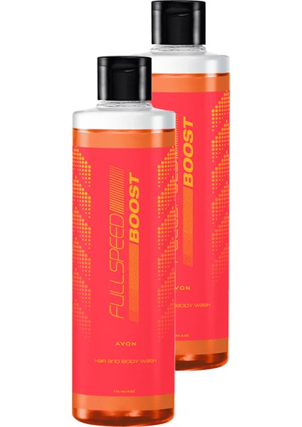 Full Speed Boost Erkekler Için Saç ve Vücut Şampuanı 250 Ml. Ikili Set