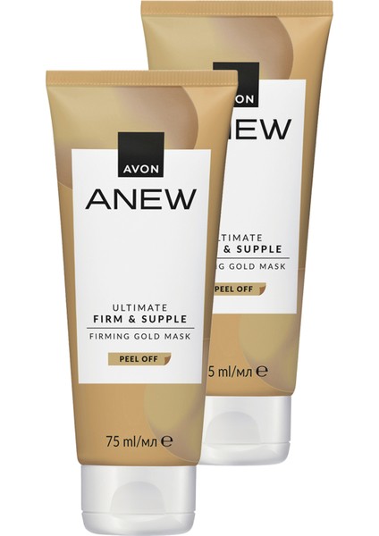 Anew Ultimate Firm And Supple Altın Maske İkili Set 75 ml