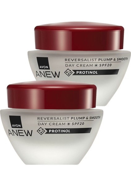 Anew Reversalist Plump & Smooth Gündüz Kremi SPF20 İkili Set 50 ml